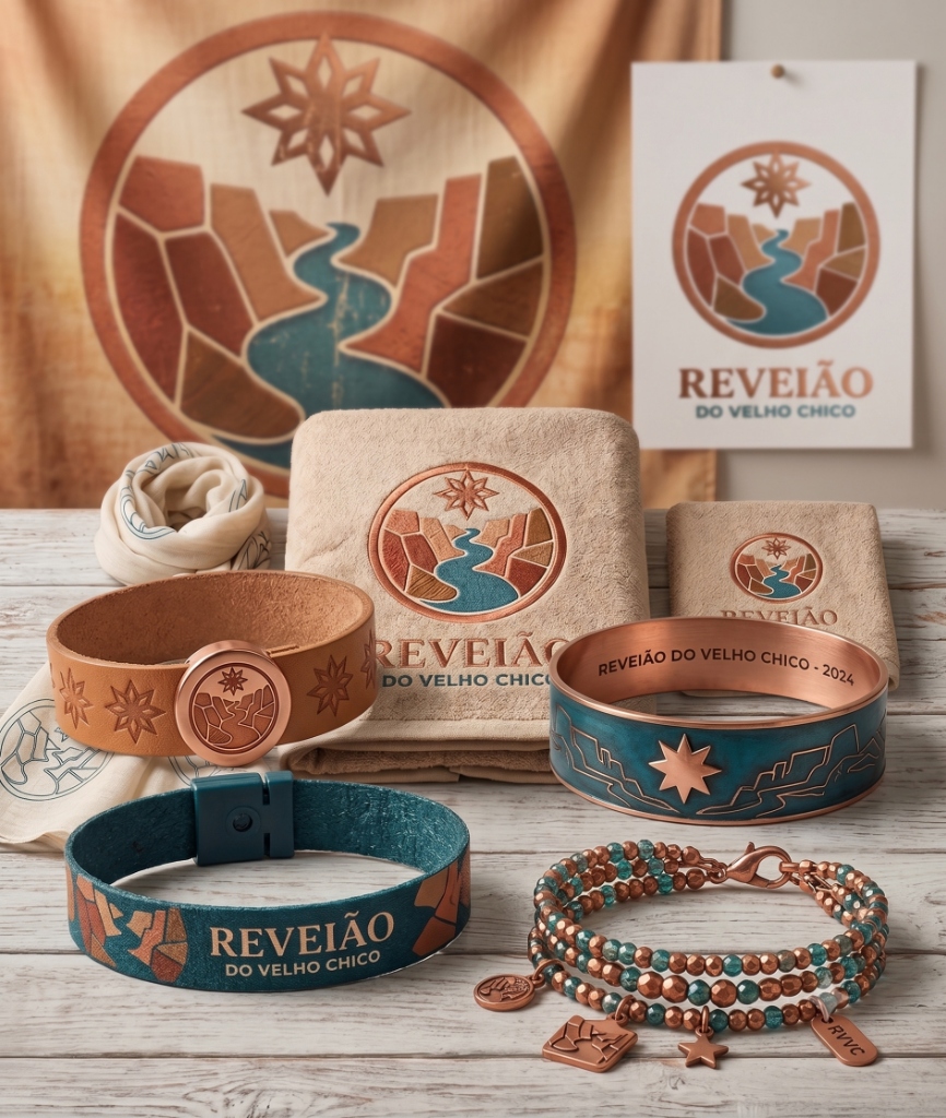 Pulseira de Couro de Alto Padrão